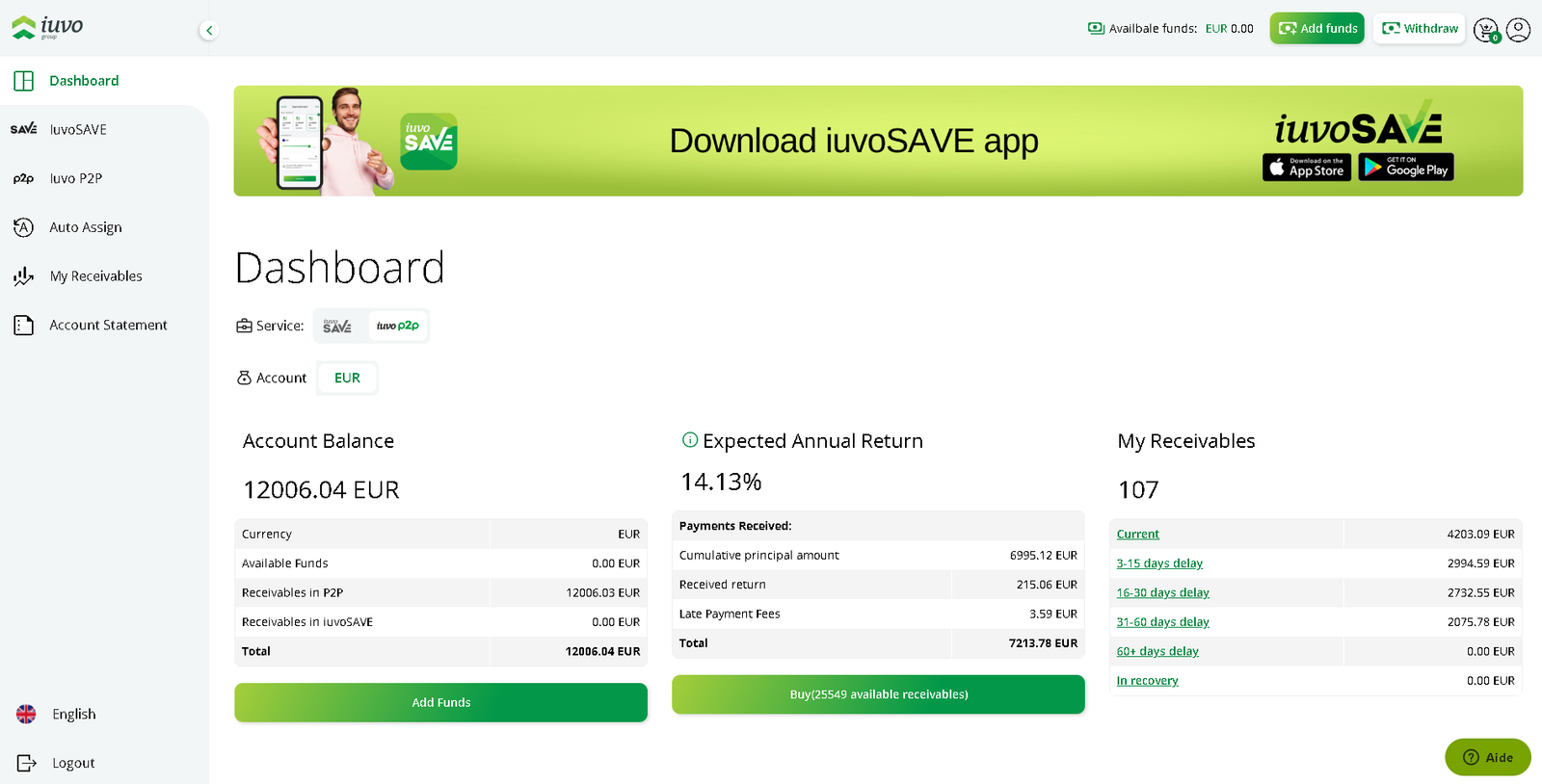 Iuvo Interface