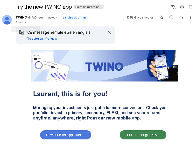 Twino App Mobile